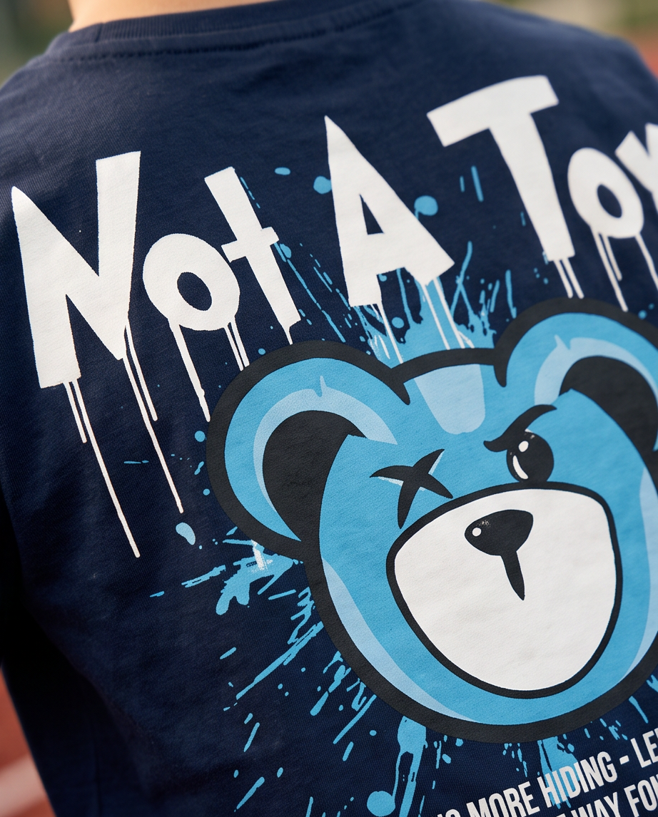 T-shirt "not a toy"
