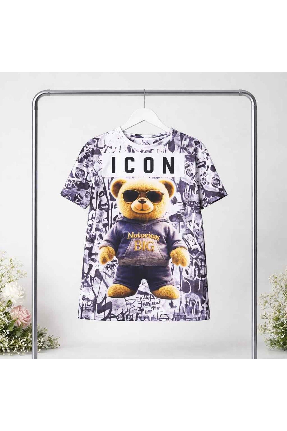 T-shirt Icon Bear Bling