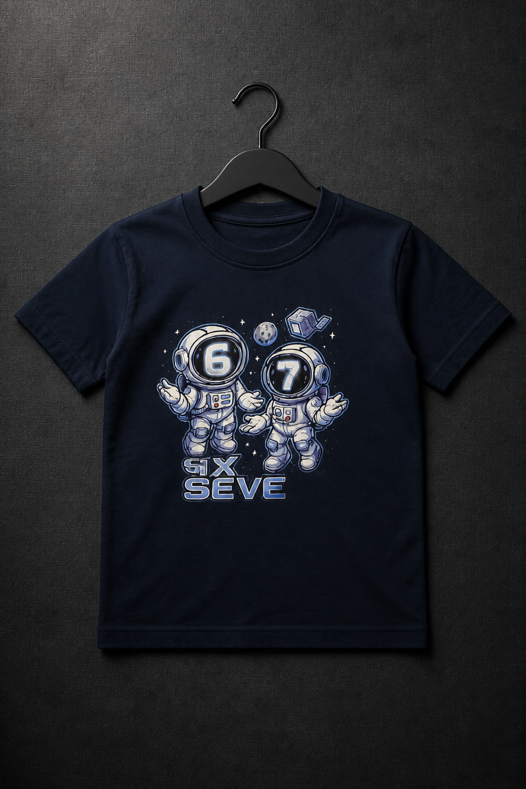 67 T-shirt Silver Astronaut