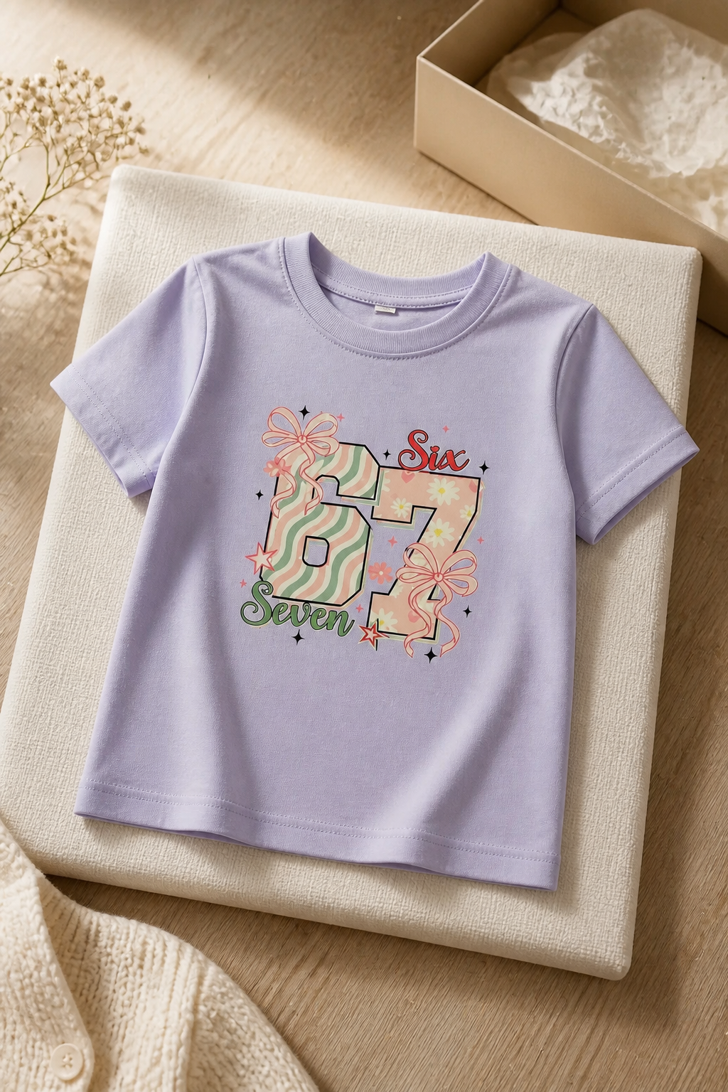SixSeven meiden T-shirt Strikjes