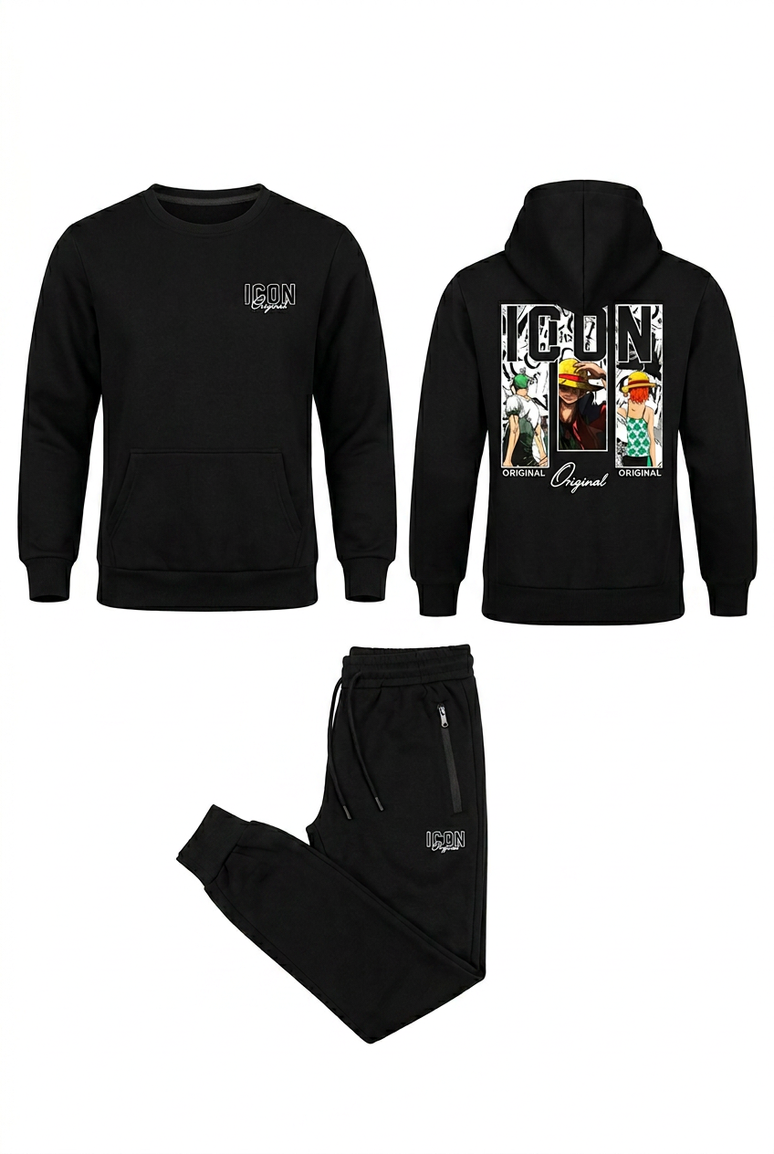 ICON joggingspak Black