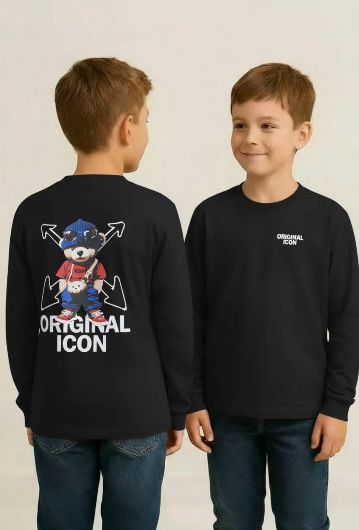 Icon longsleeve Bear Cross