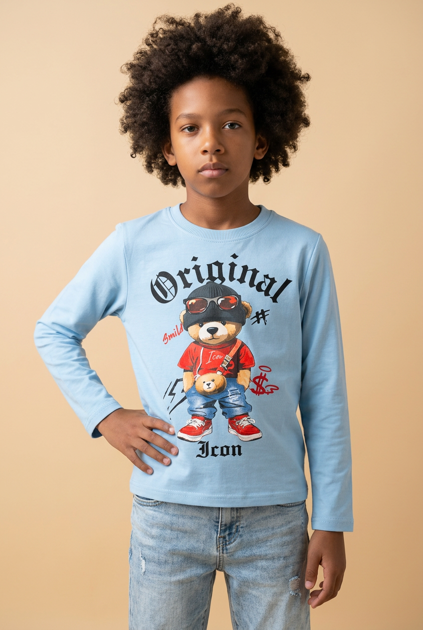 ICON longsleeve Bear standing