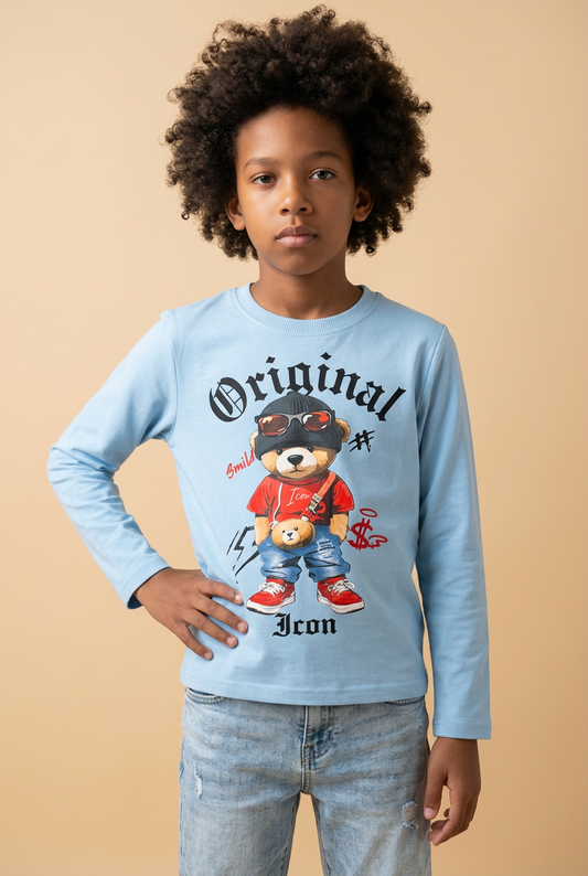 ICON longsleeve Bear standing