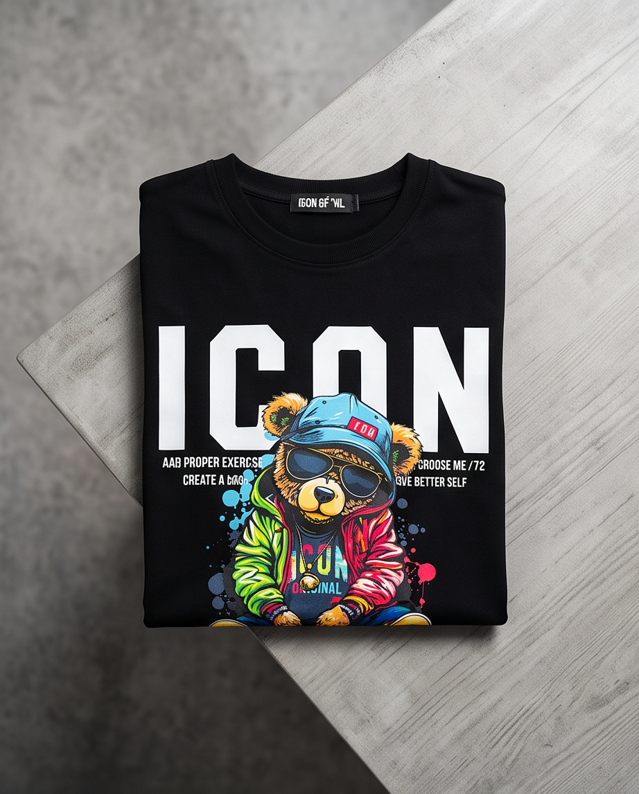 ICON Longsleeve sitting bear
