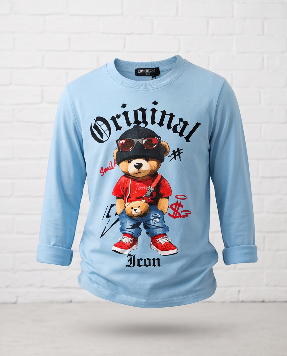 ICON longsleeve Bear standing