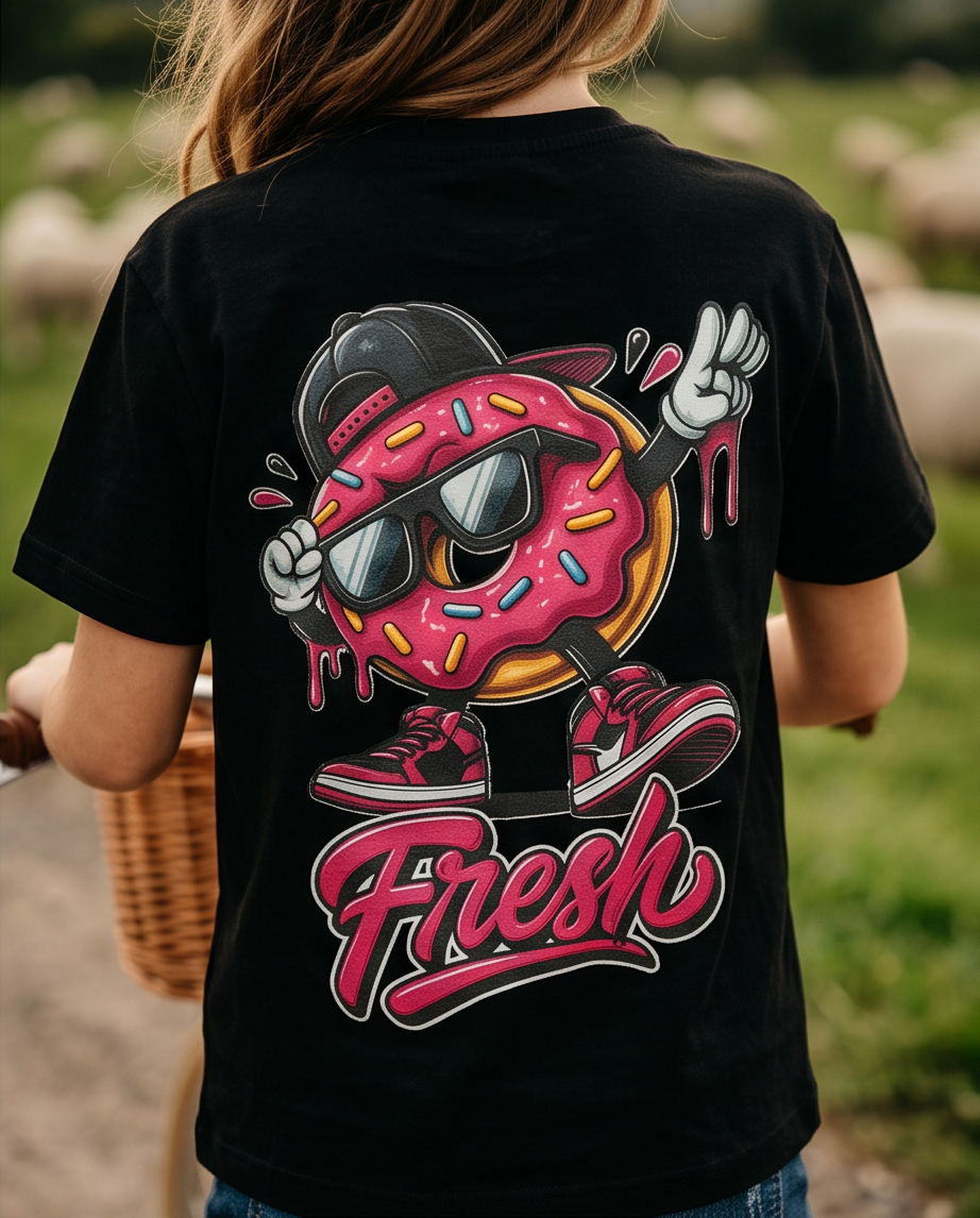 T-shirt "Pink donut"