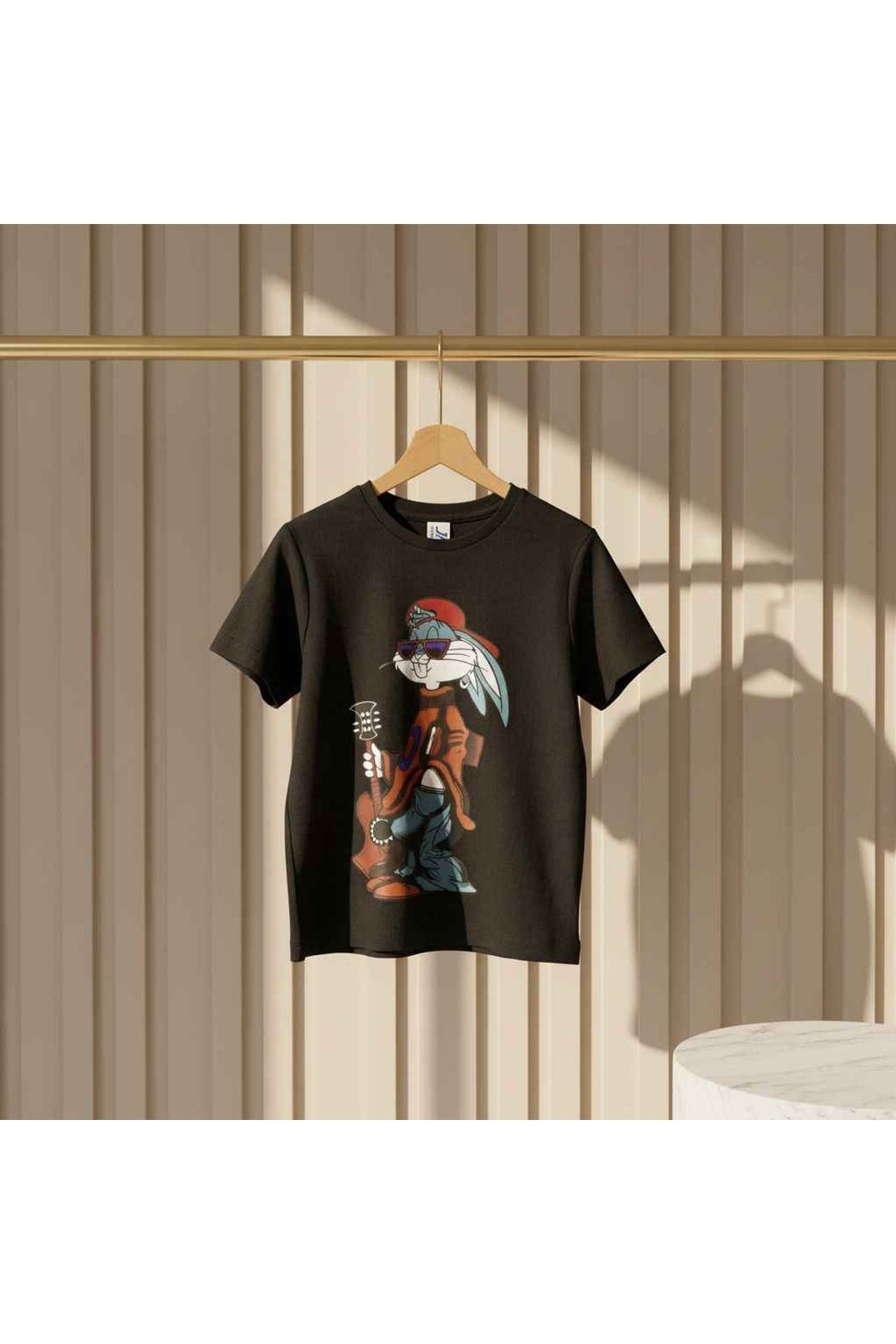 T-shirt Bunny Guitar