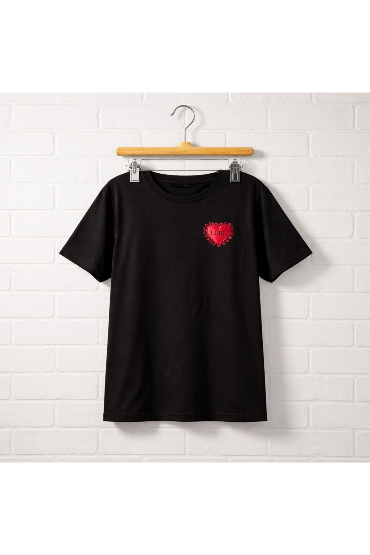 ICON T-shirt met LOVE print - Stijlvolle en Comfortabele Fashion - Stijlparel