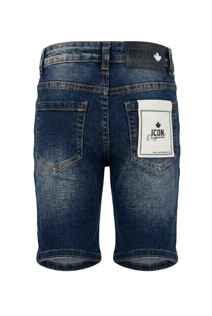 Icon Spijkershort Dark Blue